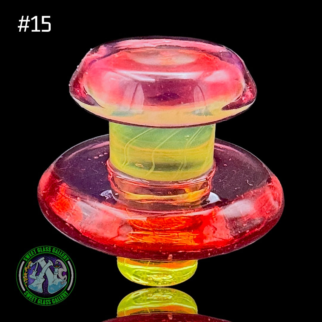 Camp Fire Quartz - Control Tower Cap #15 - Pink Cloud & Slyme