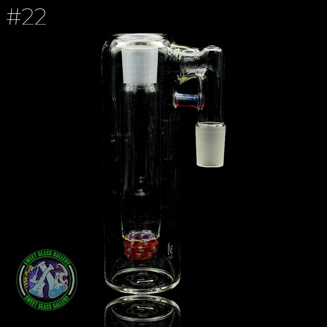 Fluid Glass - Ash Catcher 18mm  #22 (Amber Purple)