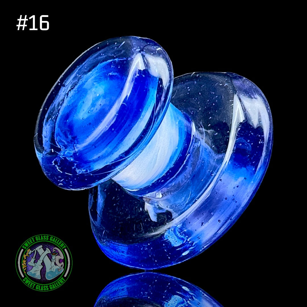 Camp Fire Quartz - Control Tower Cap #16 - Blue & Opaline