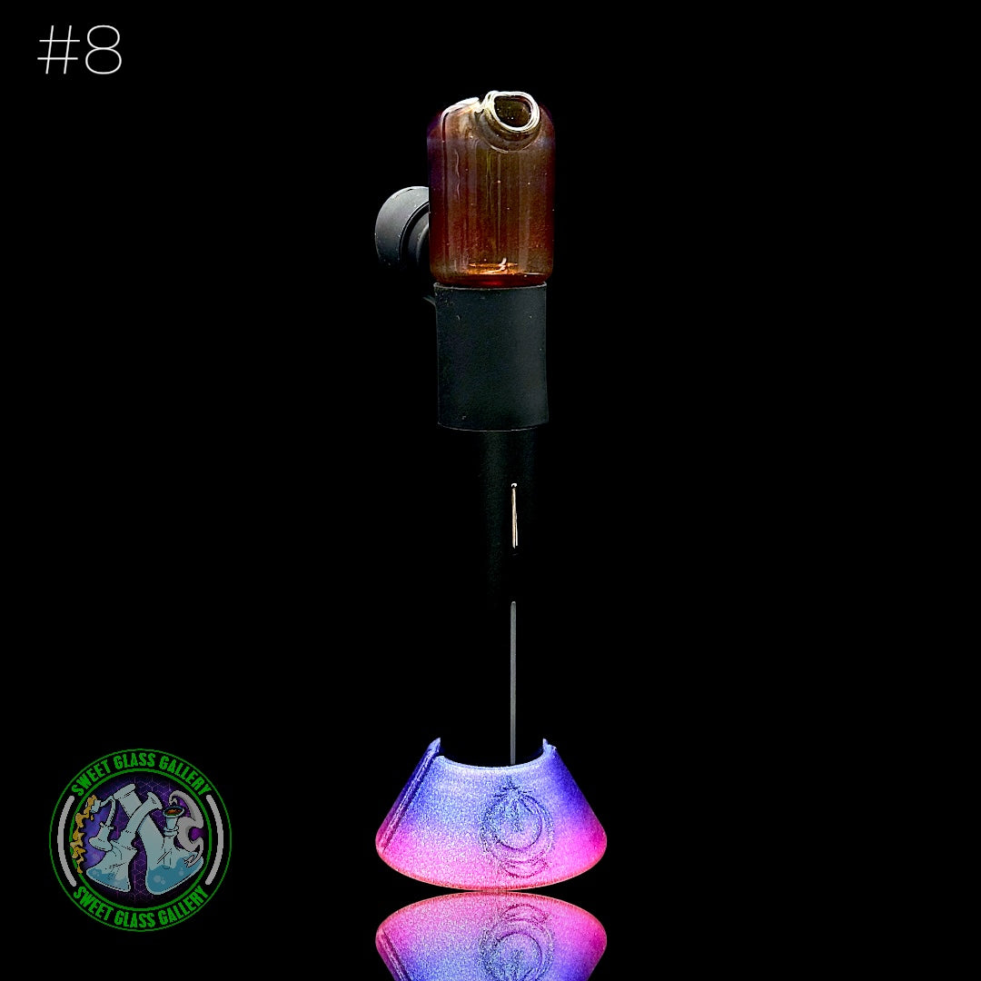 Kizmit Glass - Pivot Top #8 (Opal Blood Money)