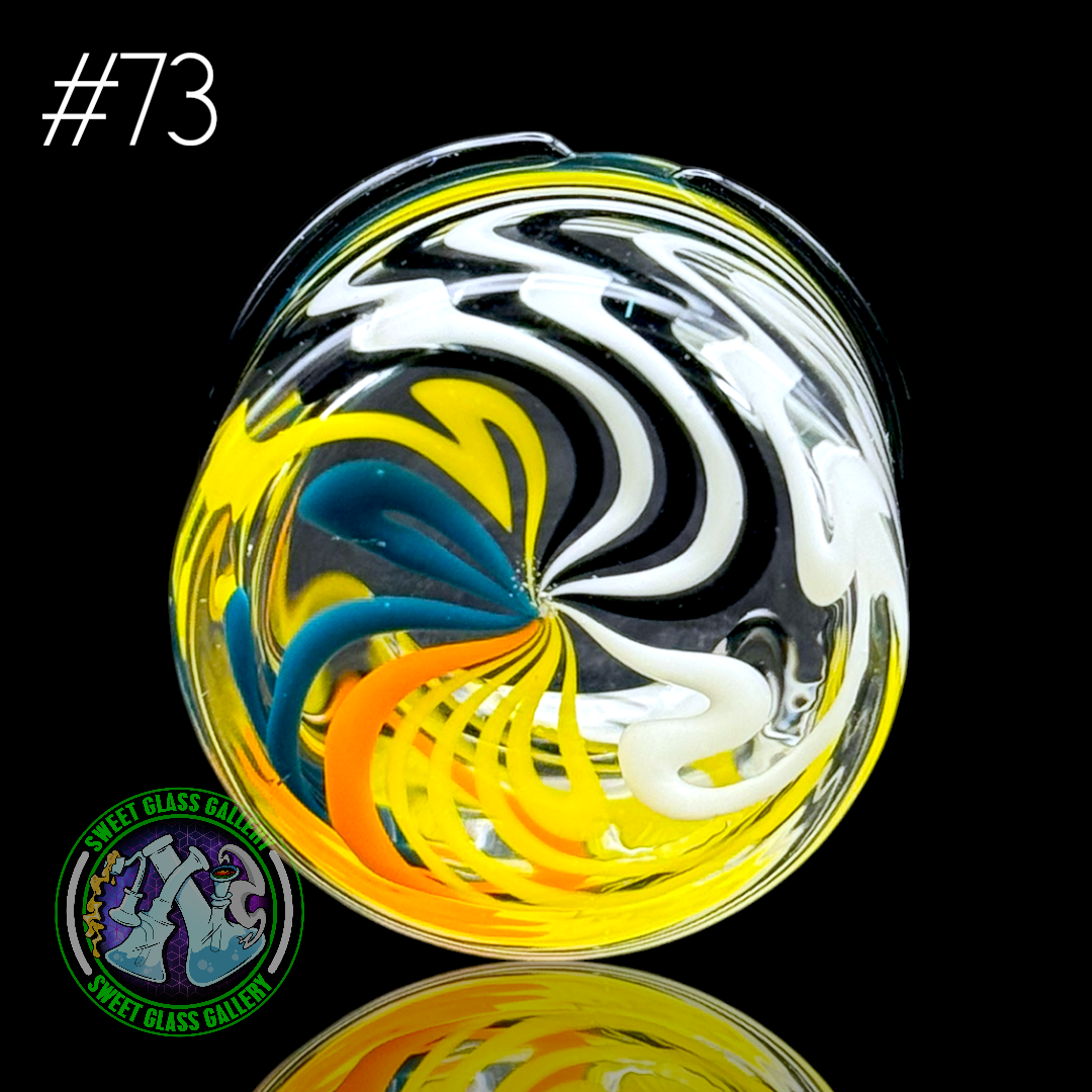 Ben’s Glass Art - Baller Jar #73 - Inside Out Tech