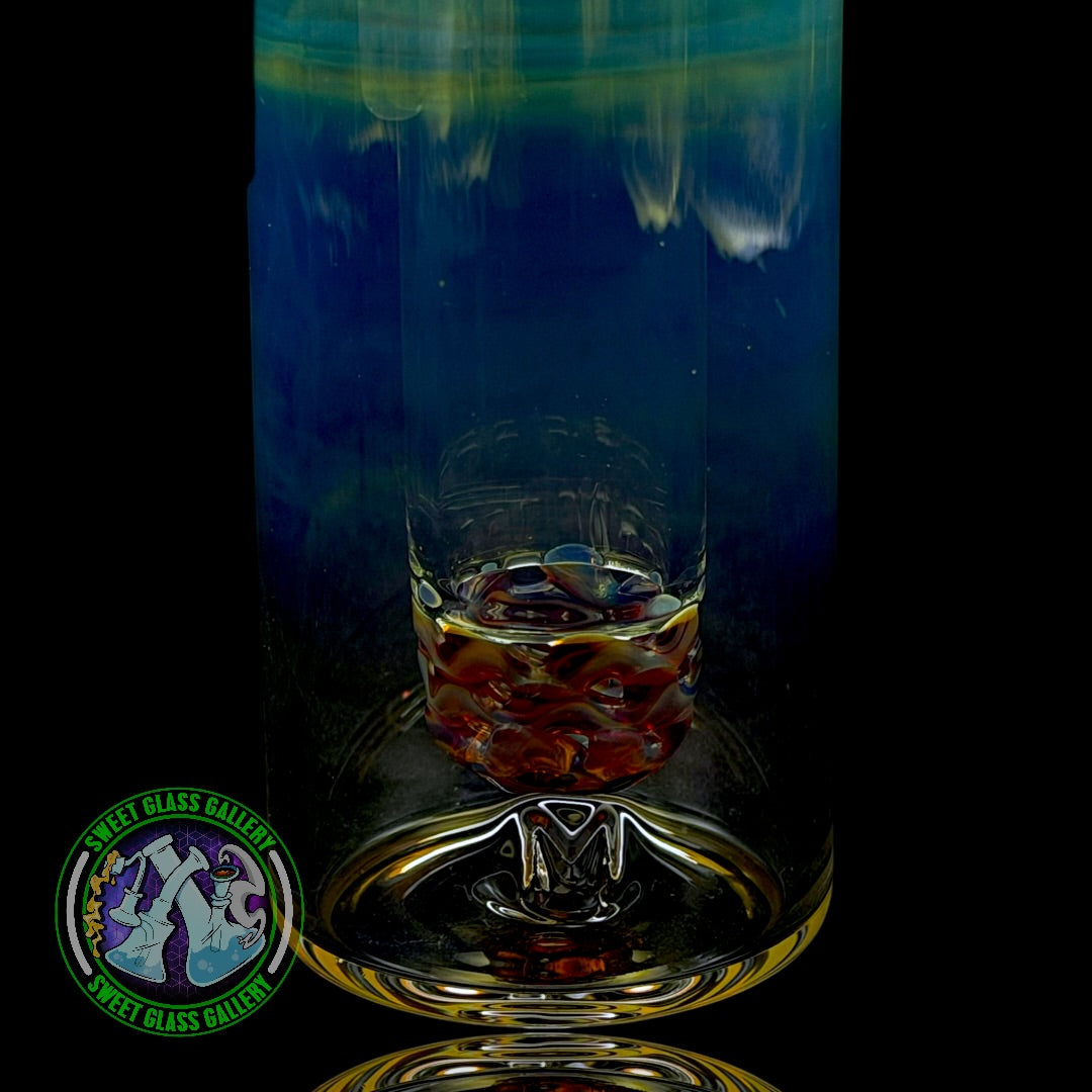 Fluid Glass - Ash Catcher #21 - 18mm Amber Purple