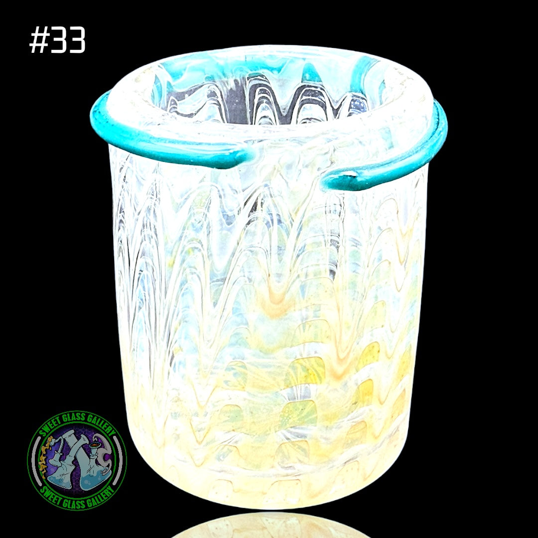 Ben’s Glass Art - Baller Jar #33 - Fume