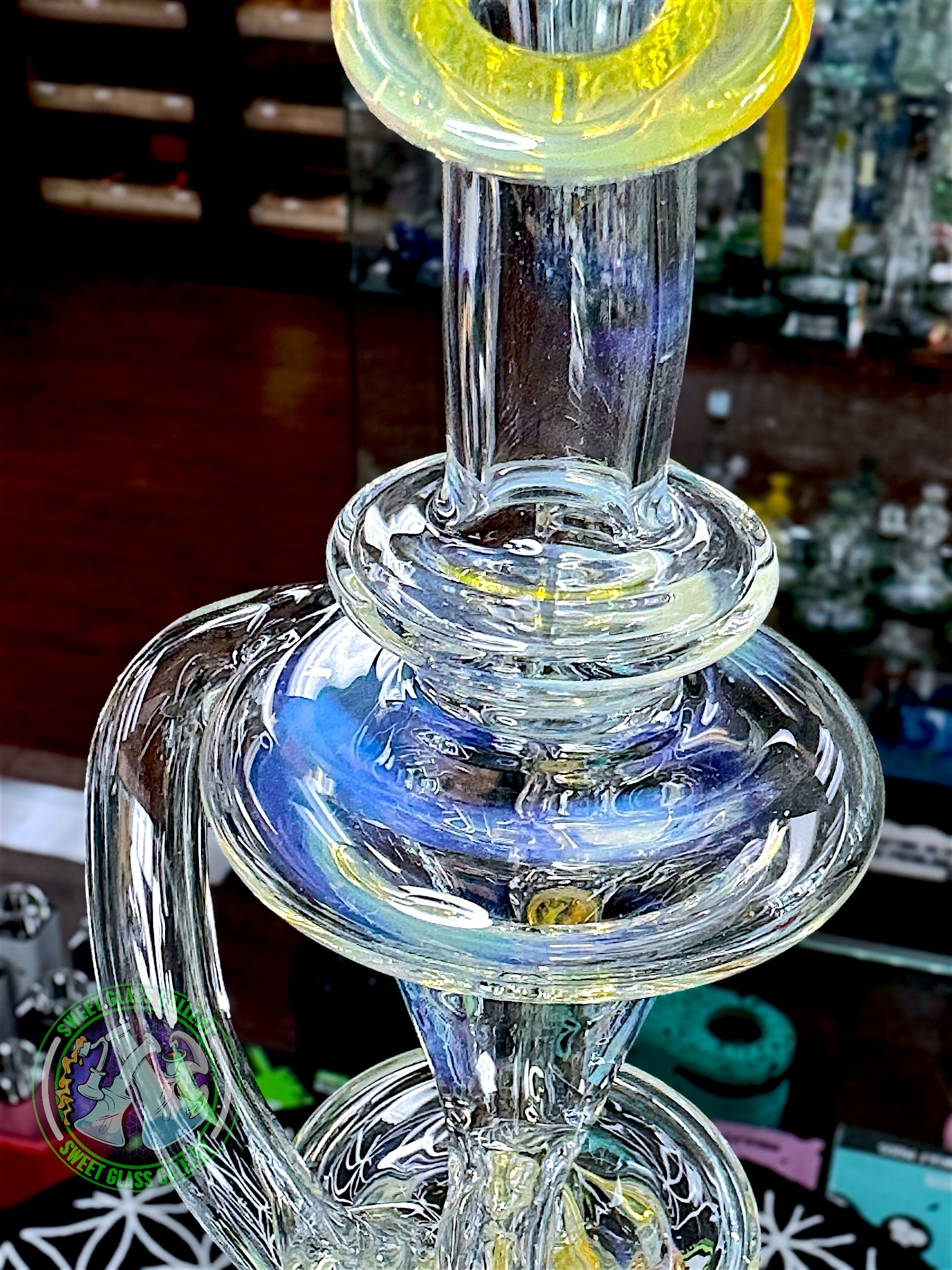 Uzzi Glass - Rig #4 - Floating Recycler (NS Yellow)