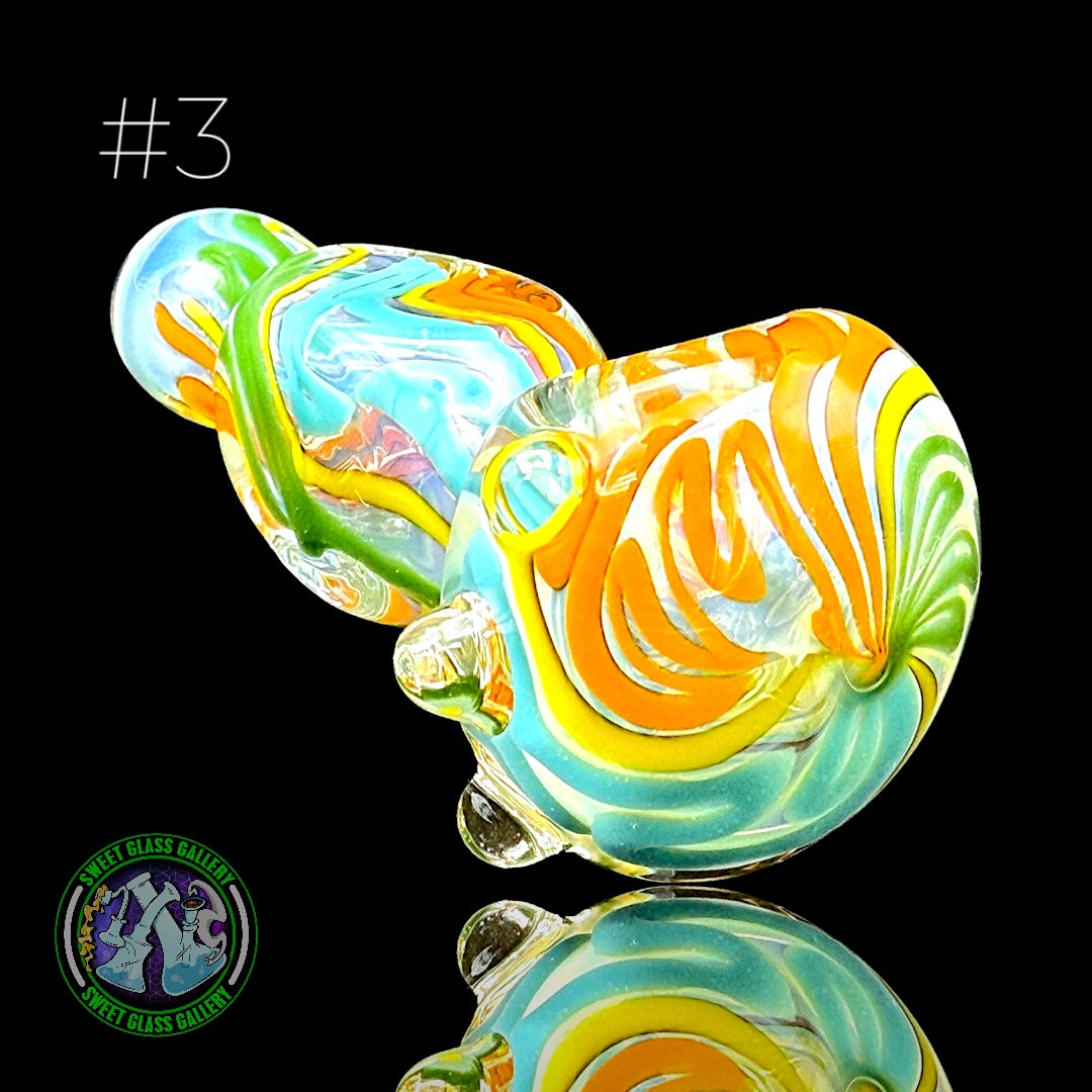 Ben’s Glass Art - Dry Pipe #3 - Inside Out Tech