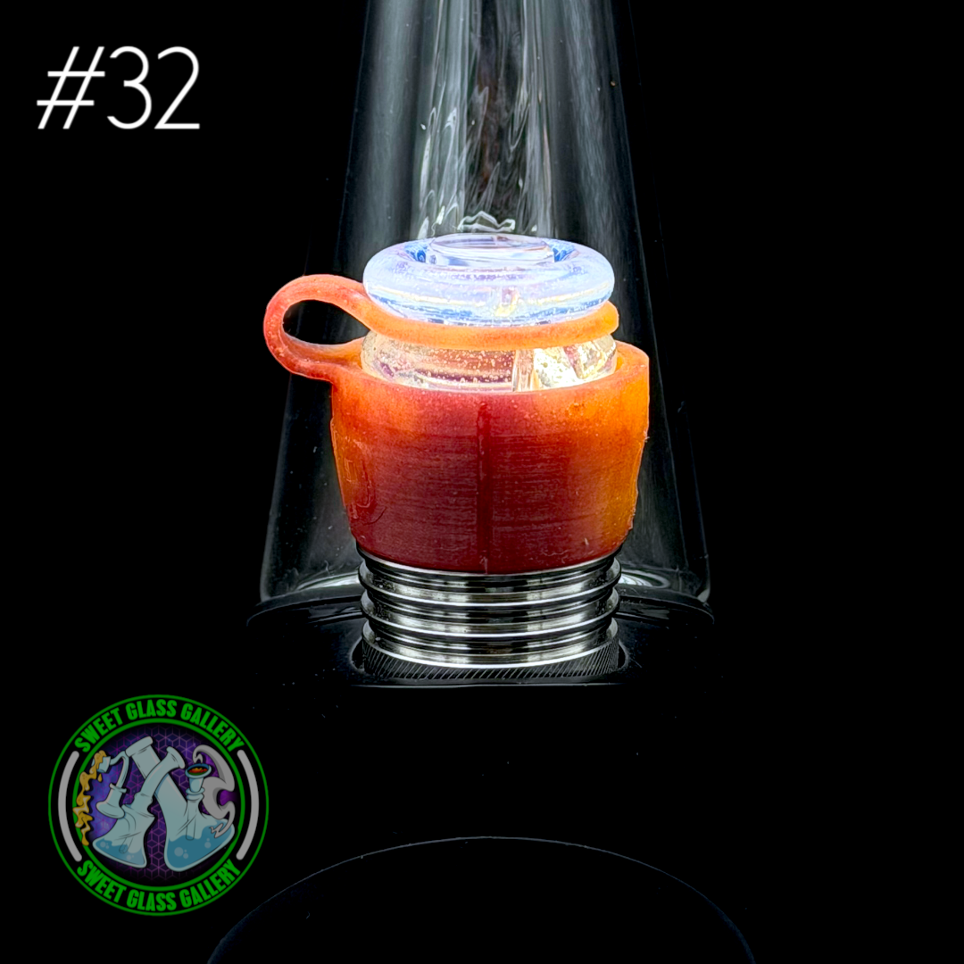 One Trick Pony - Rockulus Tether #32 - Puffco Peak Pro 3DXL - Red/Orange
