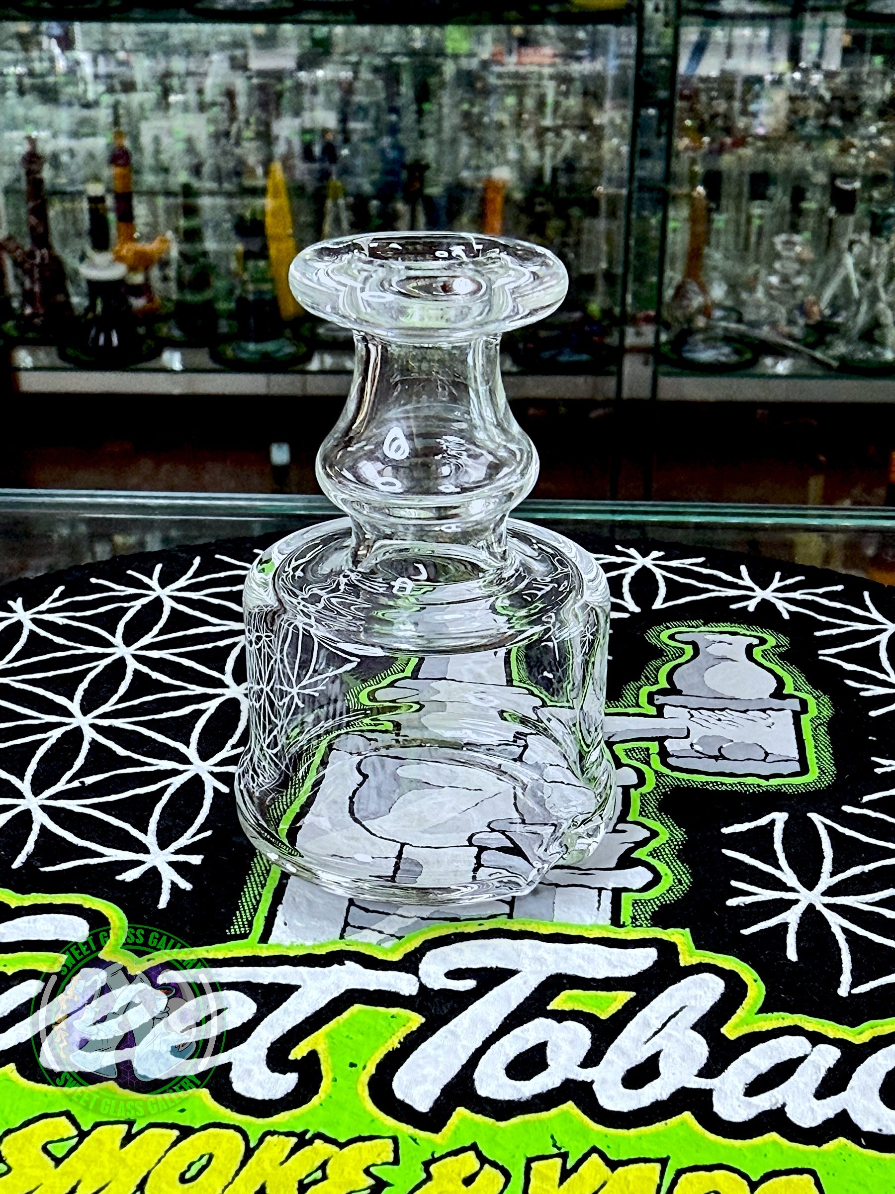 Evol Glass - Attachment #9 - Puffco Peak (Clear)