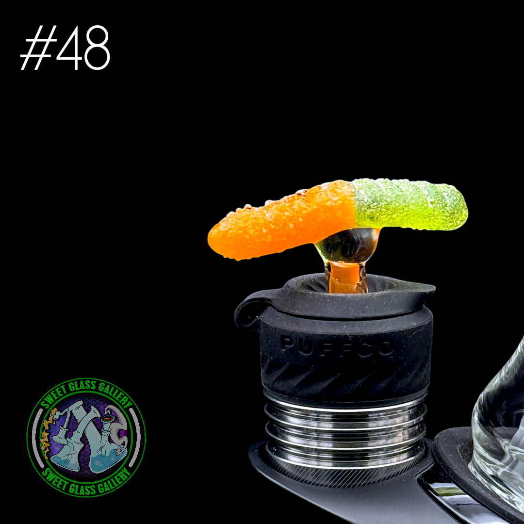 Emperial Glass - Joystick #48 - Puffco Peak Pro 3DXL - Sour Worm