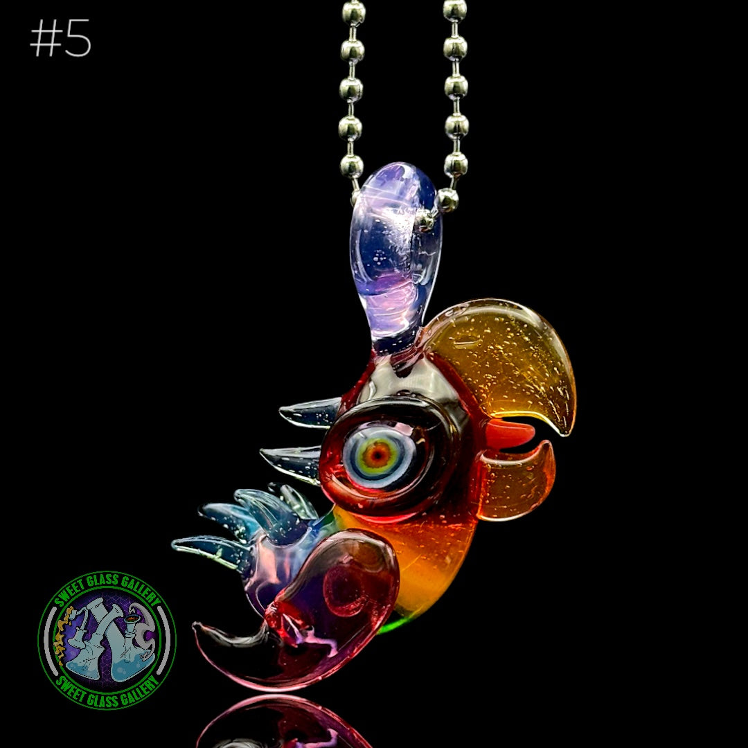 RJ Glass - Pendant - Bird #5