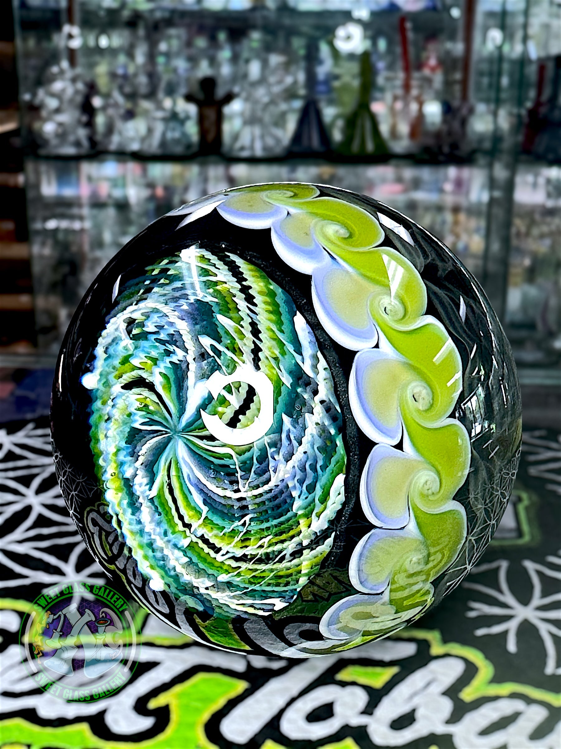 Dew Glass - Collectors Marble 62mm 2.5” #2