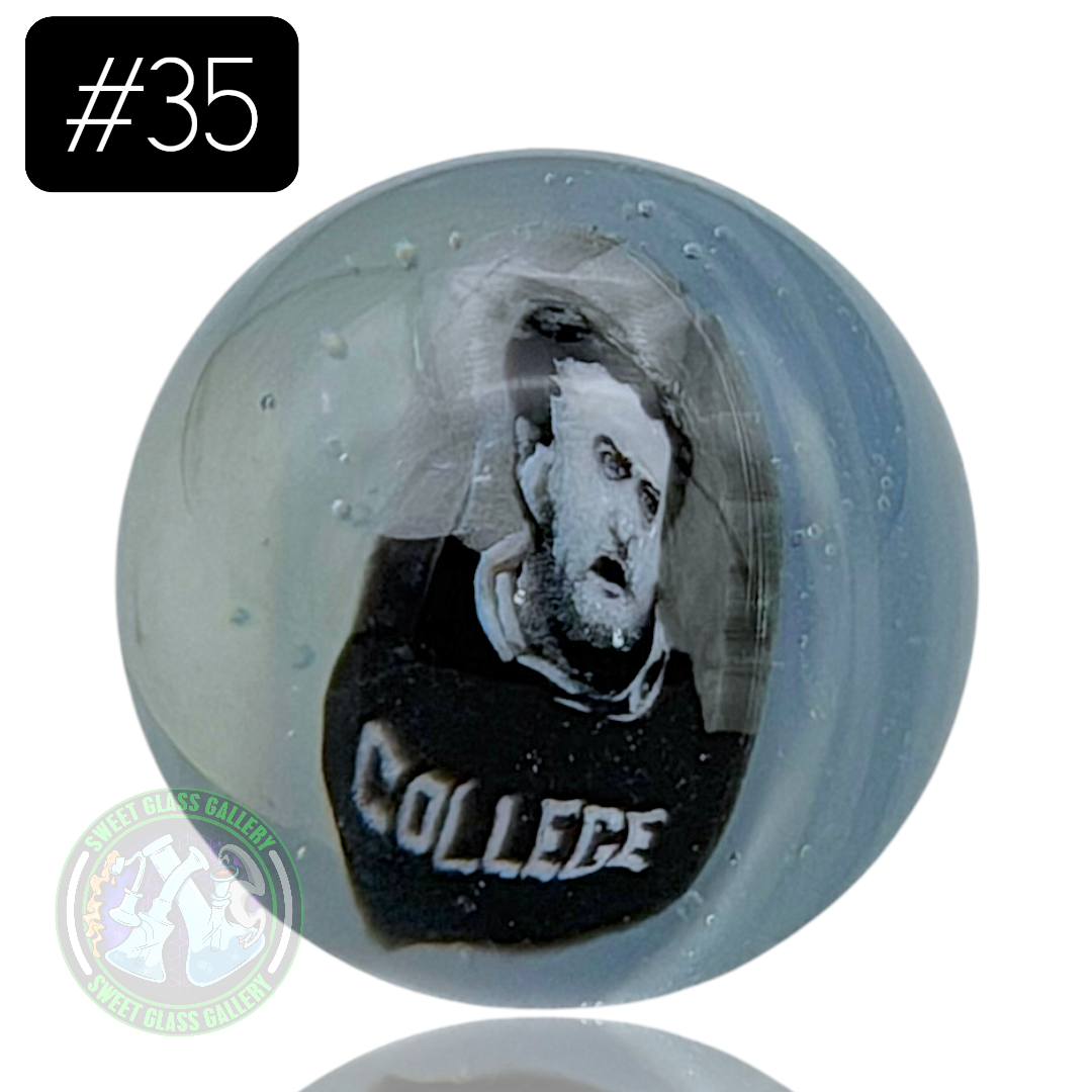 Keys Glass - Marble #35 (Bluto - National Lampoon’s Animal House)