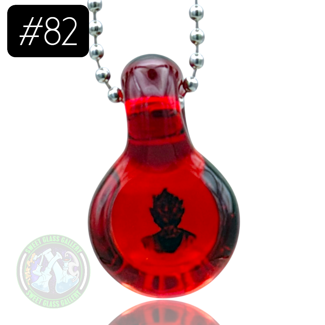 Keys Glass - Pendant #82 (Goku - DragonBall Z)