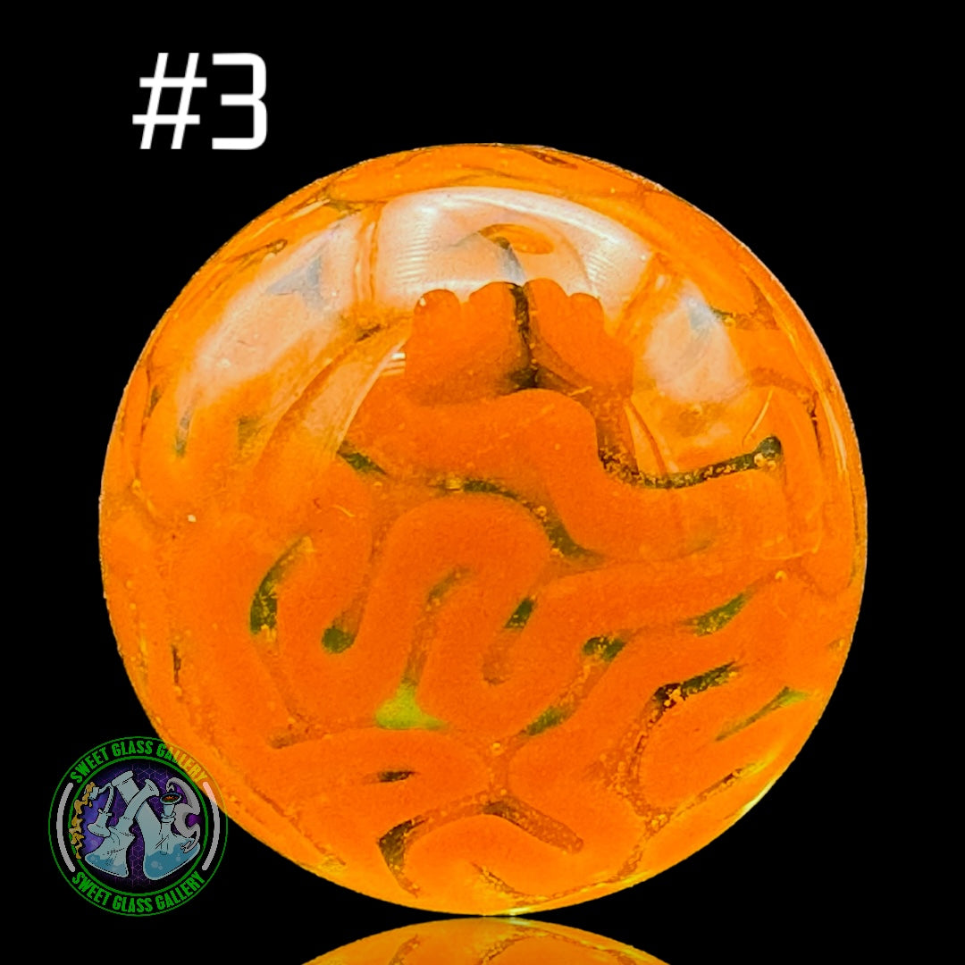 Algae - Brain Tech Marble - Orange #3