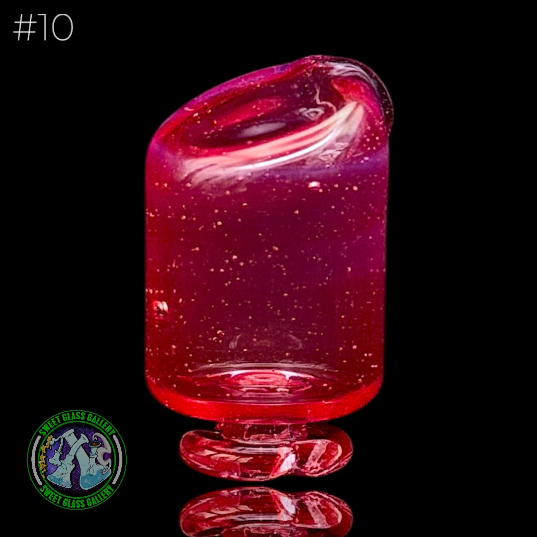 Kizmit Glass - Pivot Top #10 (Rose Quartz x Tangie)