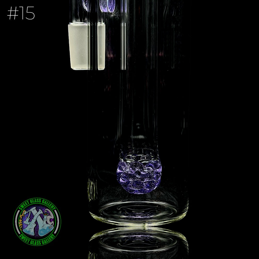 Fluid Glass - Ash Catcher 14mm  #15 (Purple Lollipop)