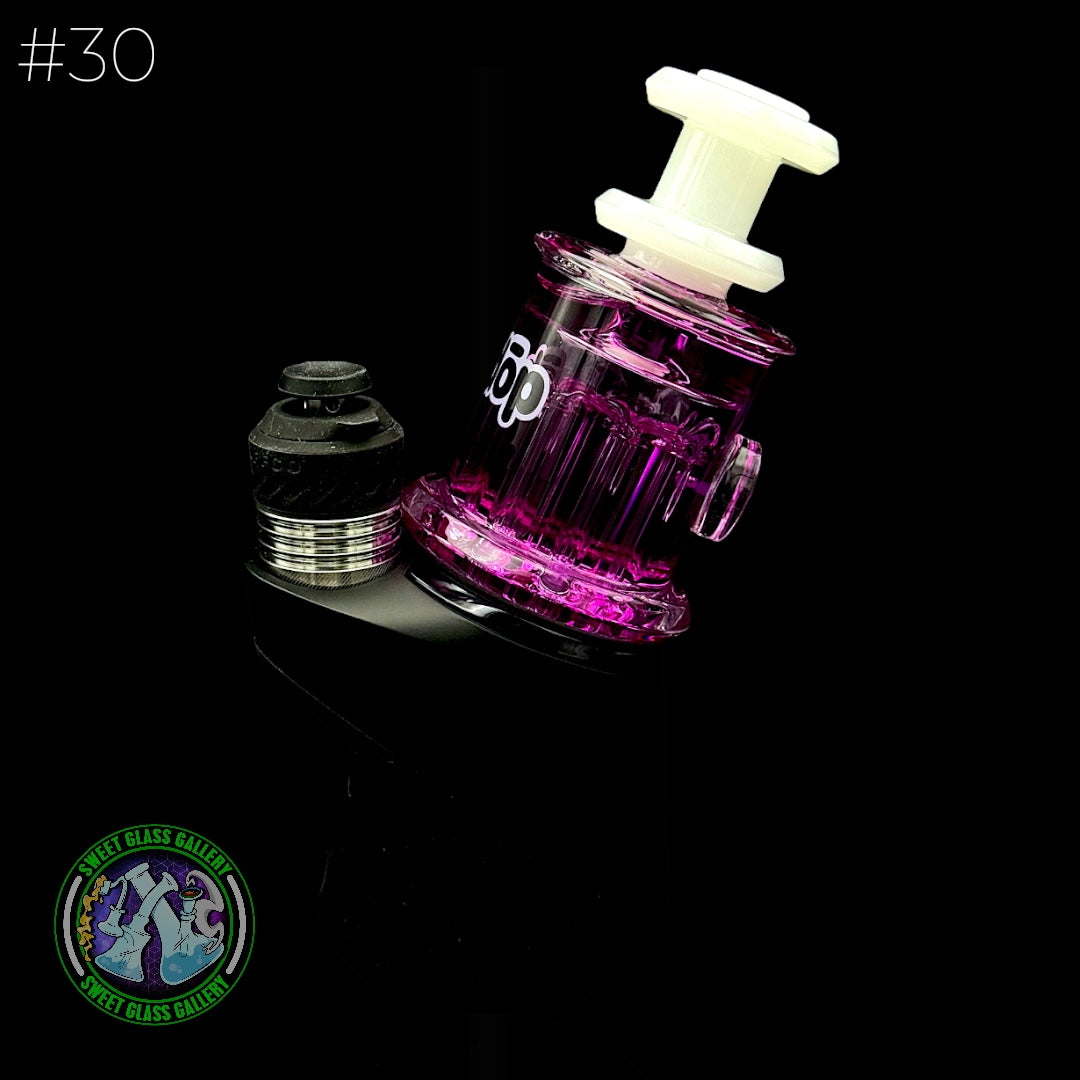 Dōp Glass - Puffco Attachment - Dry Gylcerin Purple #30