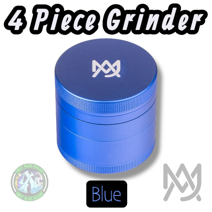 MJ Arsenal - 4 Piece Grinder - Blue