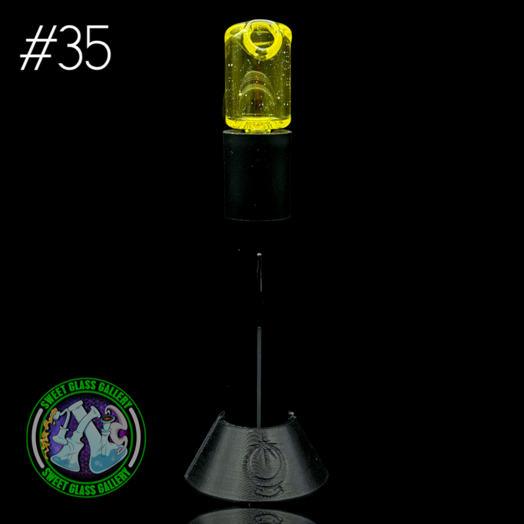 Kizmit Glass - Puffco Pivot Top #35 - Citron
