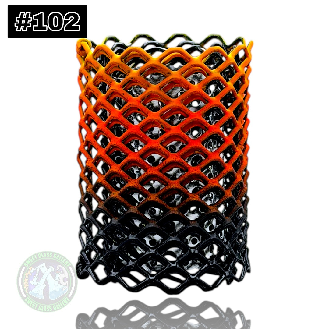 Mamba Guardzz - Heat Cage #102 Blazer GT8000 Guard (Matte Yellow, Matte Orange & Black)