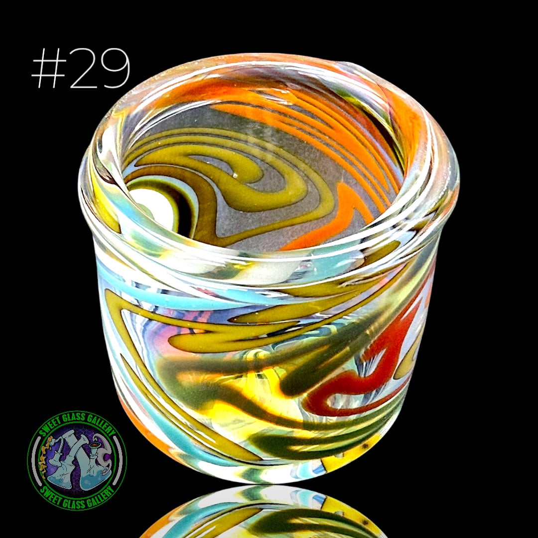 Ben’s Glass Art - Baller Jar #29 - Inside Out Tech