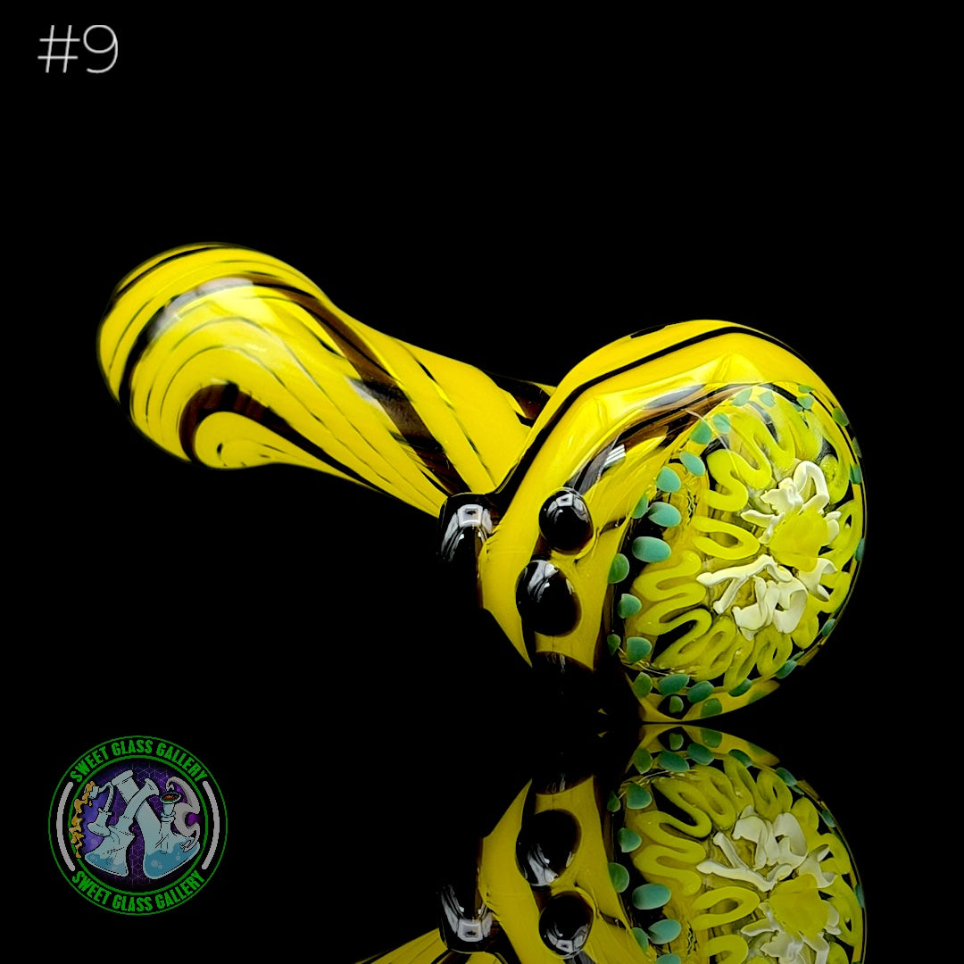 Charisma Glass - Dry Pipe #9 - Lucky Cat