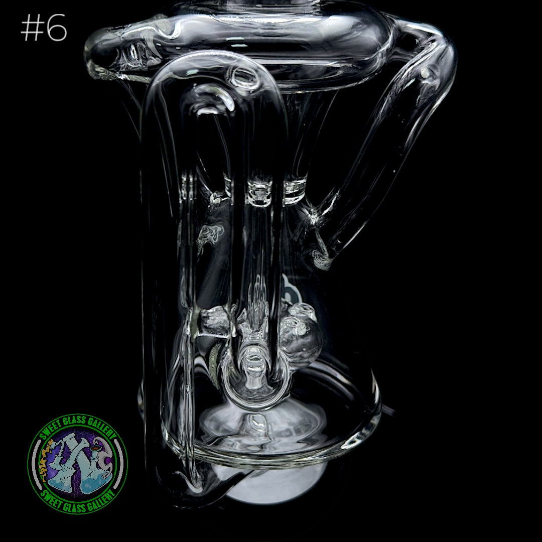 Dōp Glass - Puffco Peak Attachment #6 - Dōpcycler - Clear