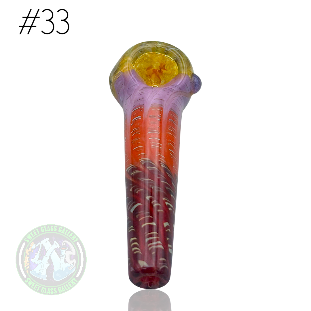 Daniel's Glass Art - Dry Pipe #33