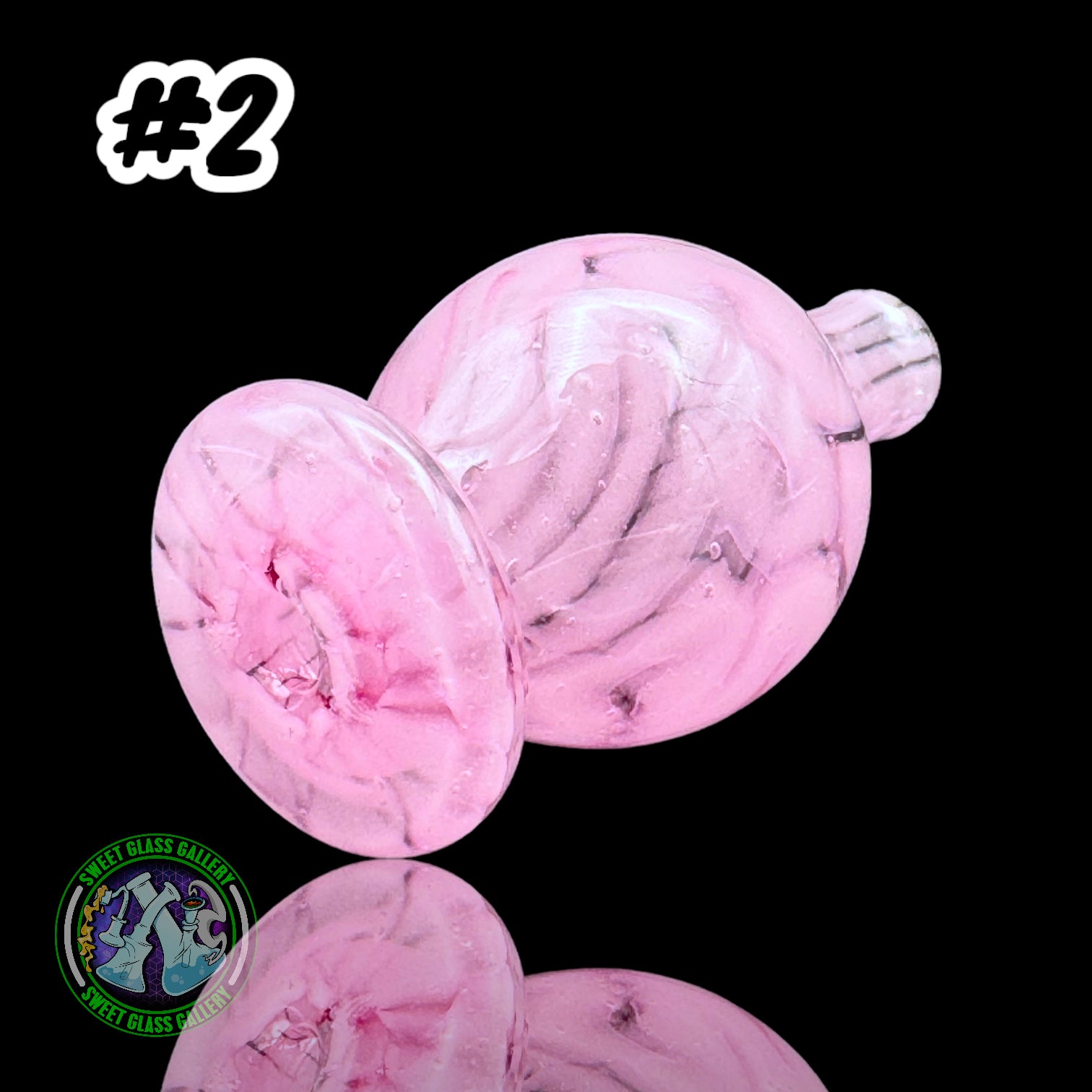 Algae - Pinkish Brain Tech Bubble Carb Cap #2