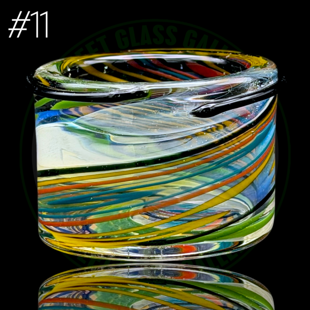 Ben’s Glass Art - Baller Jar #11