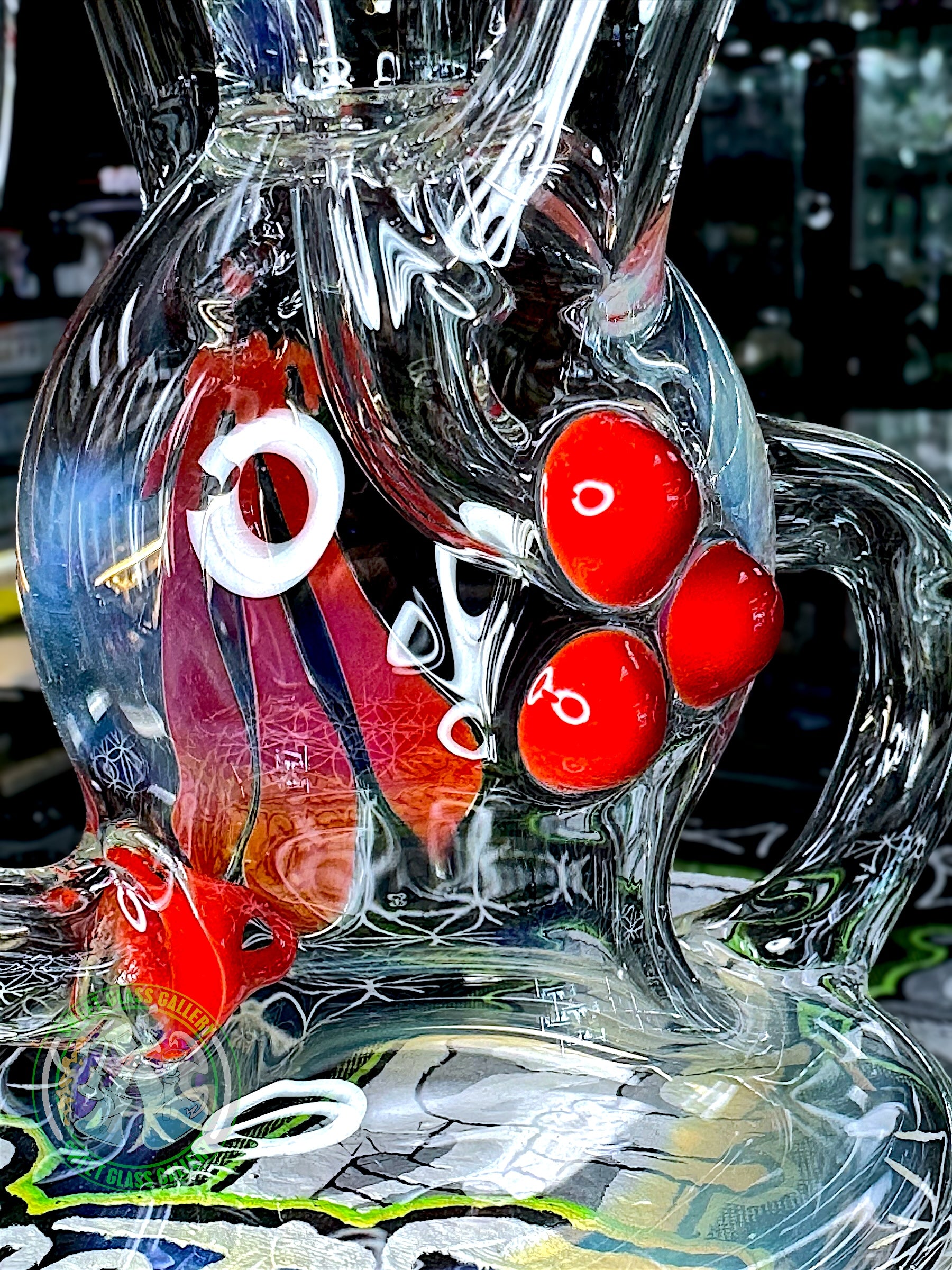 Uzzi Glass - Rig #3 - Klein Recycler (Poppy)