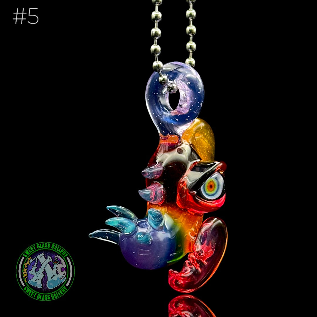 RJ Glass - Pendant - Bird #5