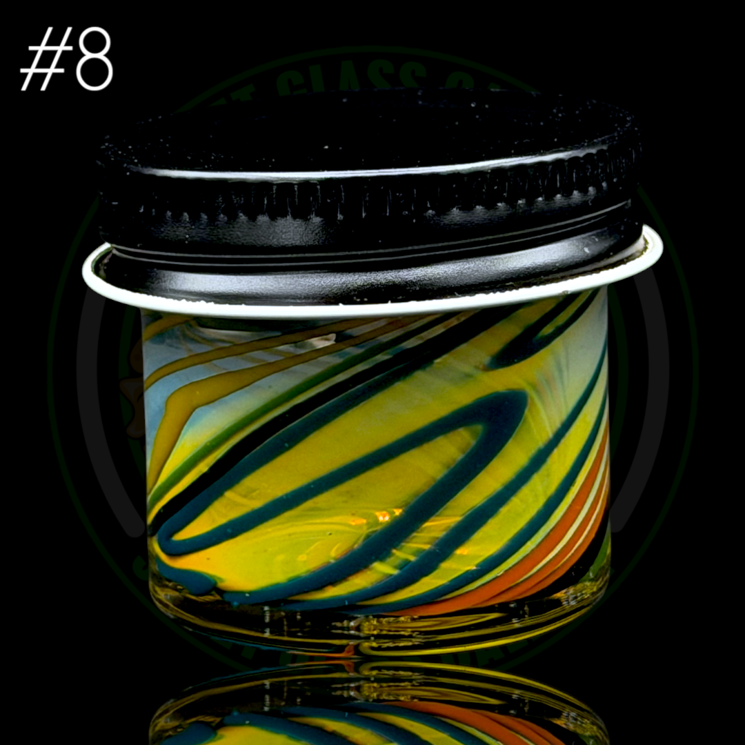 Ben’s Glass Art - Baller Jar #8