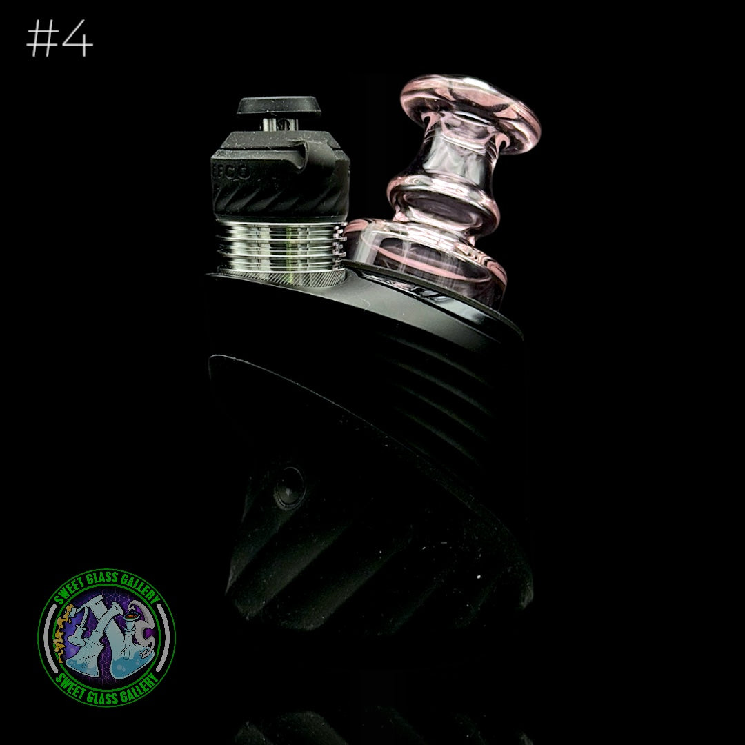 Evol Glass - Attachment - Puffco Peak #4 (Transparent Pink)