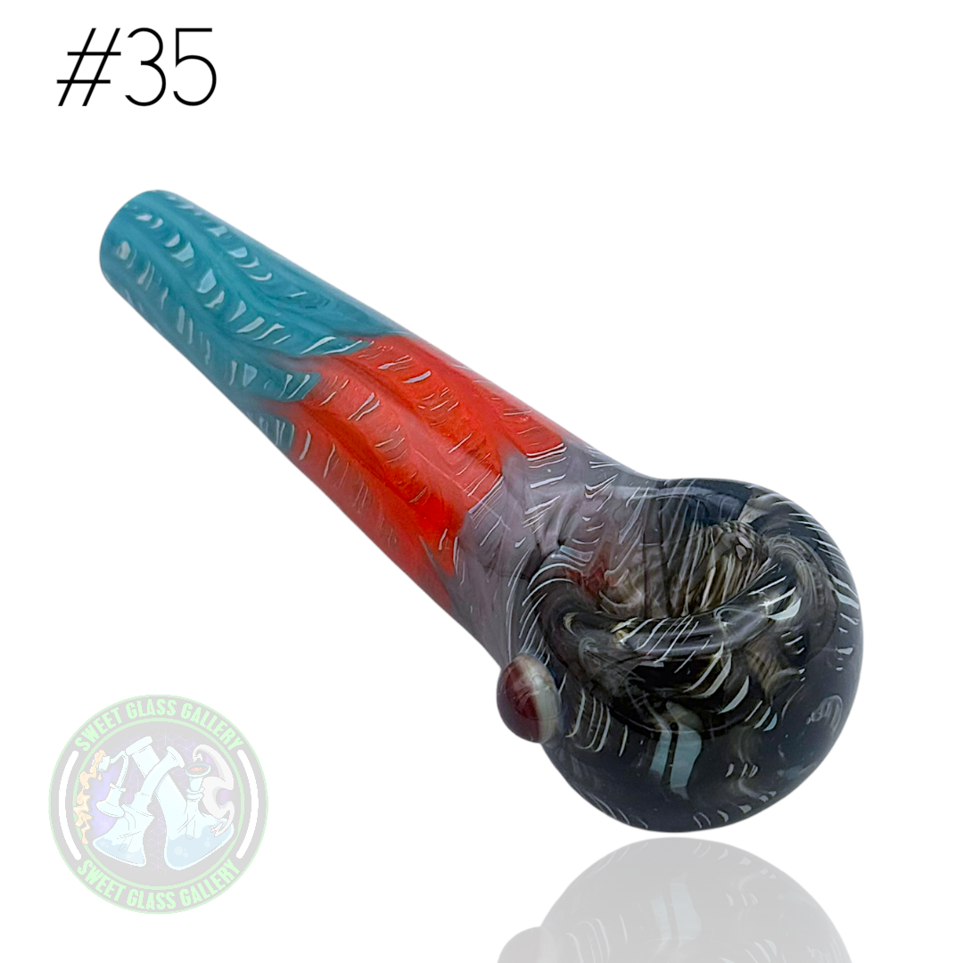 Daniel's Glass Art - Dry Pipe #35