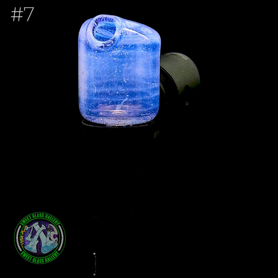 Kizmit Glass - Pivot Top #7 (Opal Purple Lollipop)