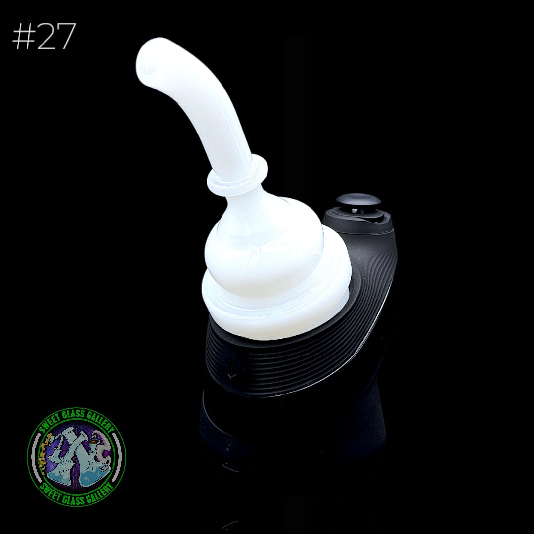 Zach Harrison - Puffco Peak Attachment #27 - Short Path Sipper Dry (Jade White)