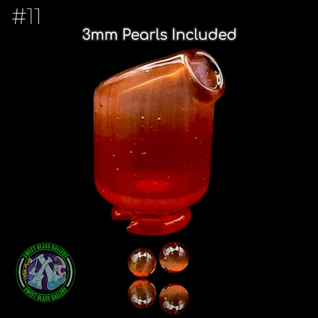 Kizmit Glass - Pivot Top #11 (Fruit Cocktail)