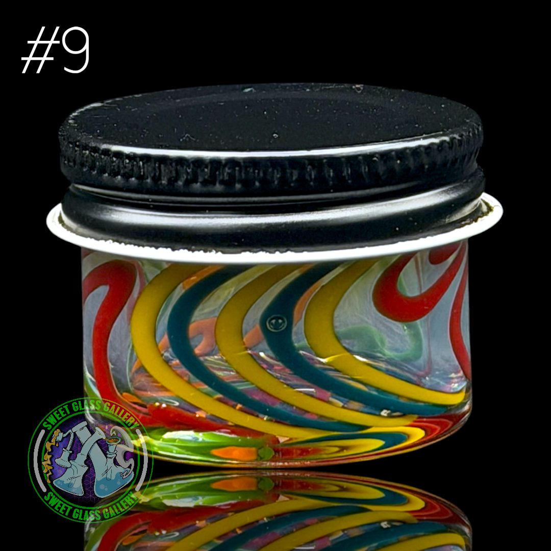 Ben’s Glass Art - Baller Jar #9