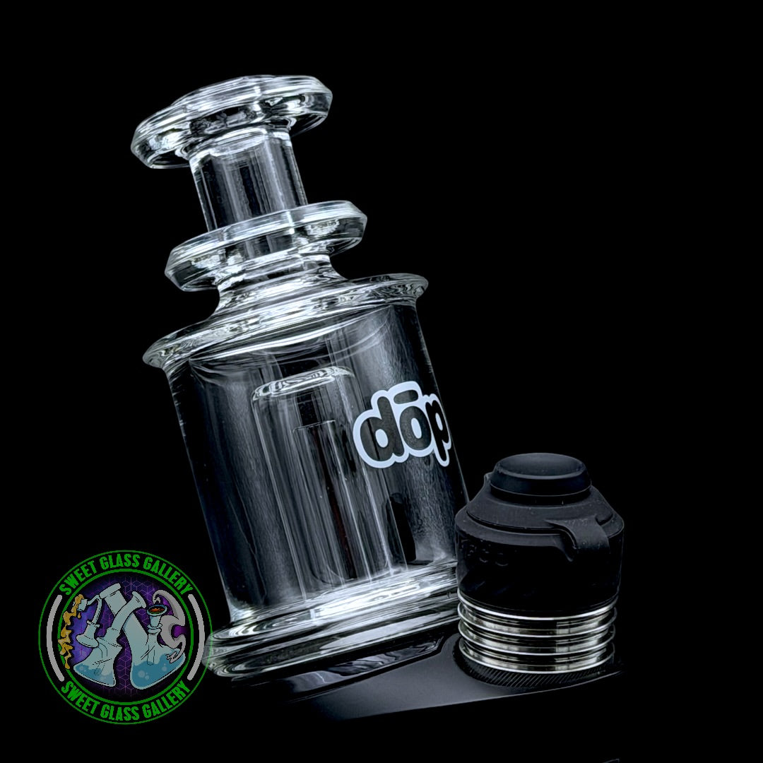 Dōp Glass - Puffco Peak Attachment - Chug - Clear