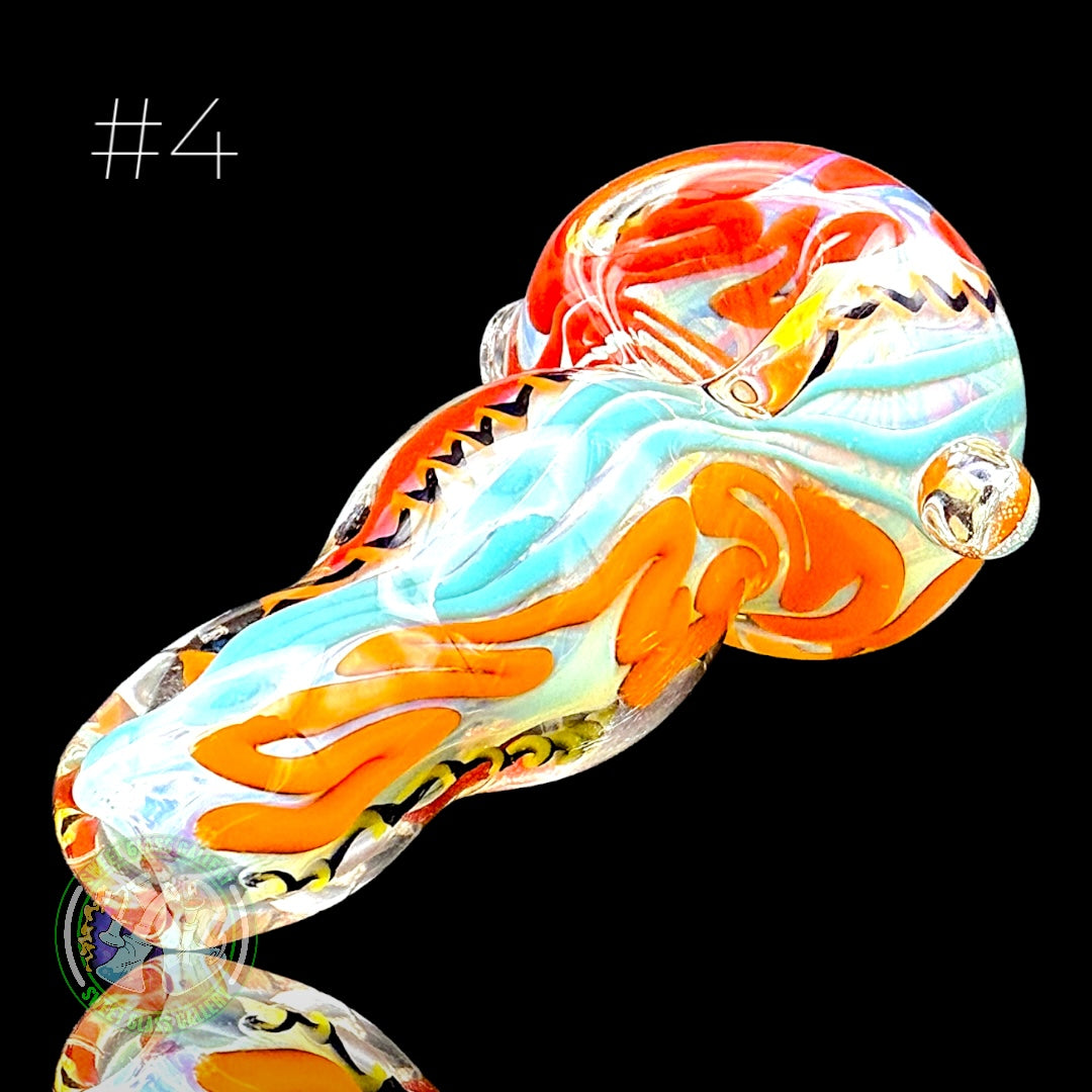 Ben’s Glass Art - Dry Pipe #4 - Inside Out Tech