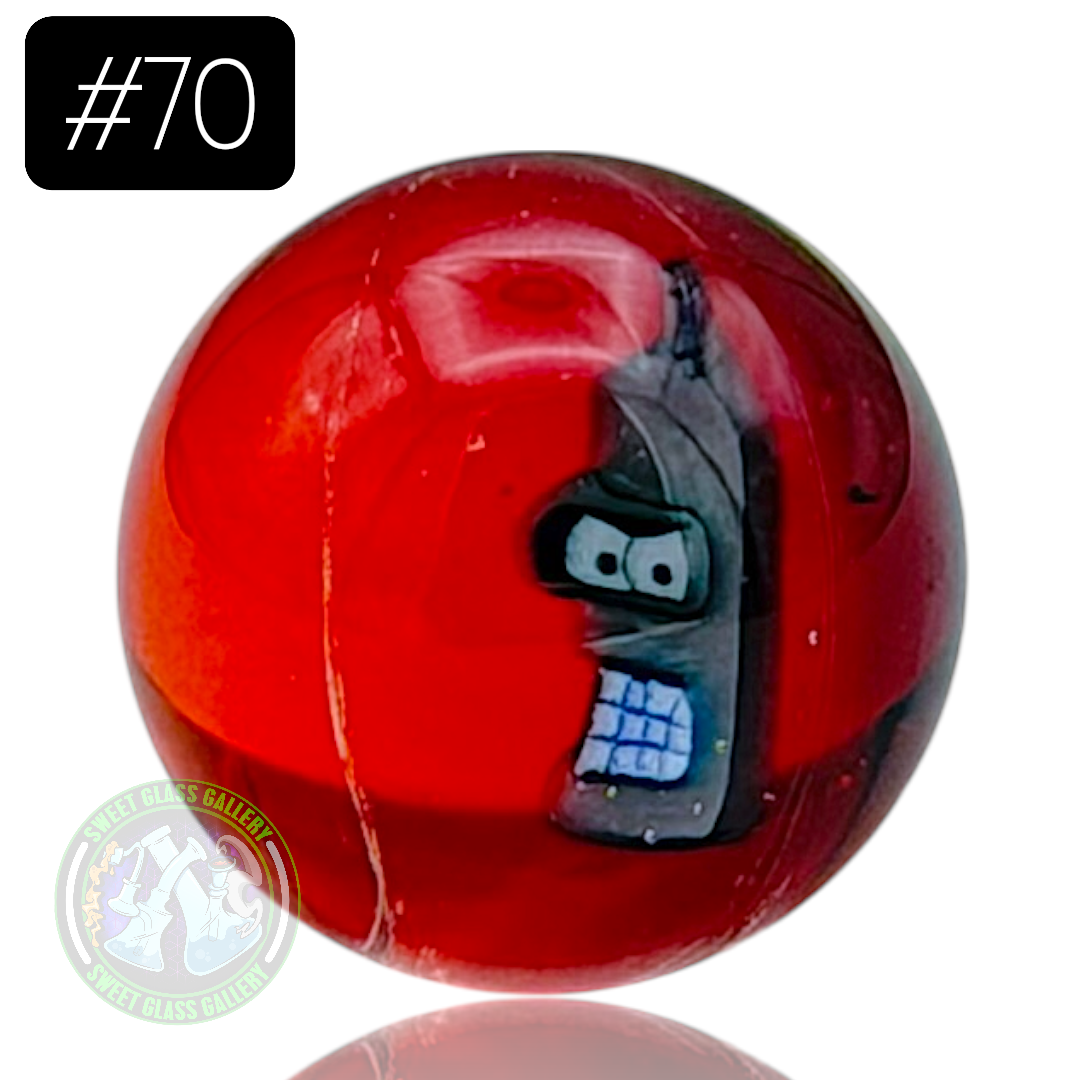 Keys Glass - Marble #70 (Bender - Futurama)