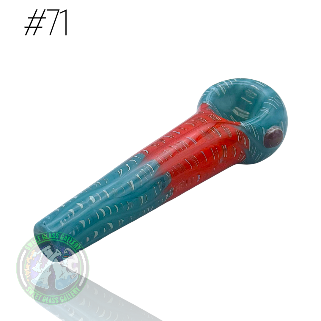 Daniel's Glass Art - Dry Pipe #71