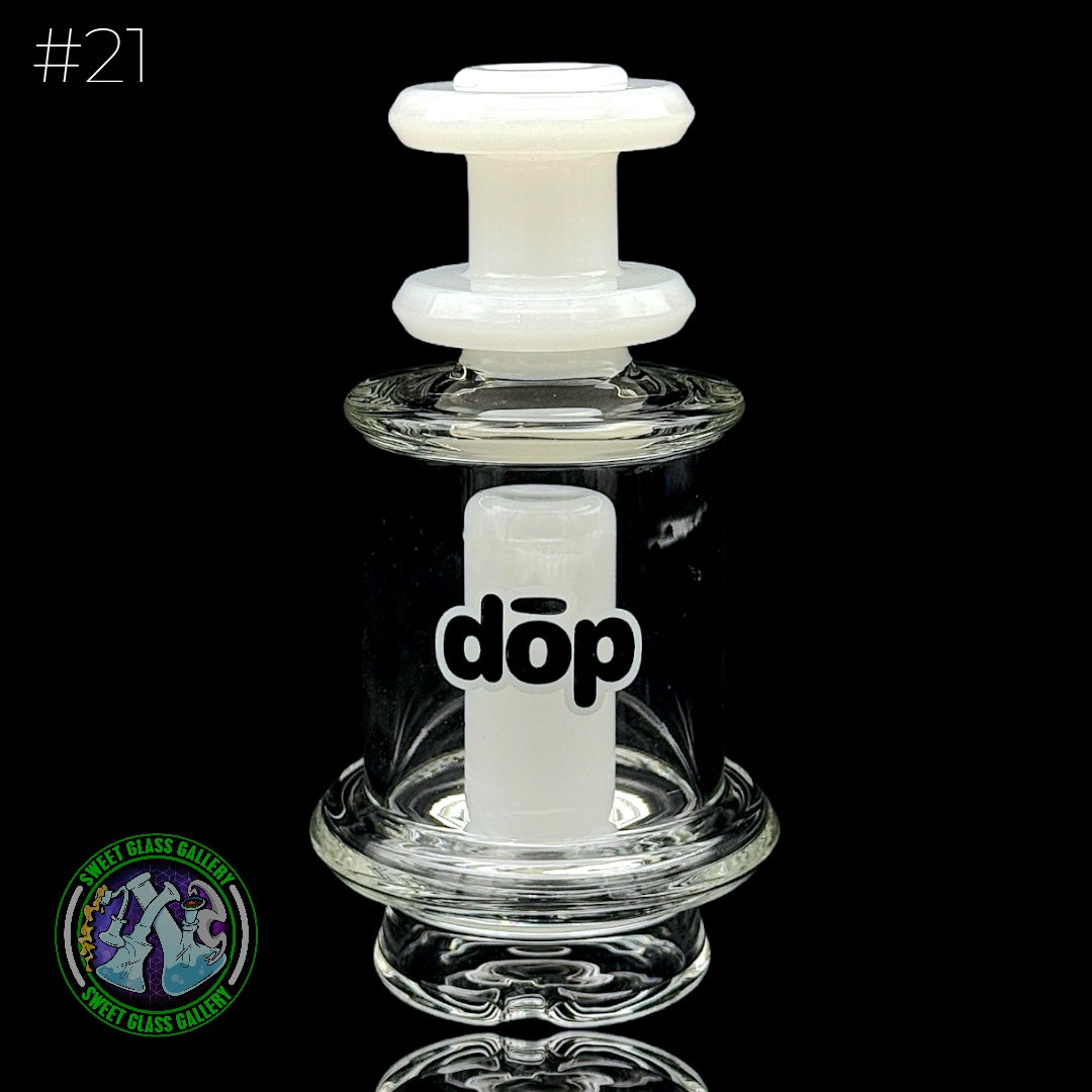 Dōp Glass - Puffco Attachment - Chug White #21