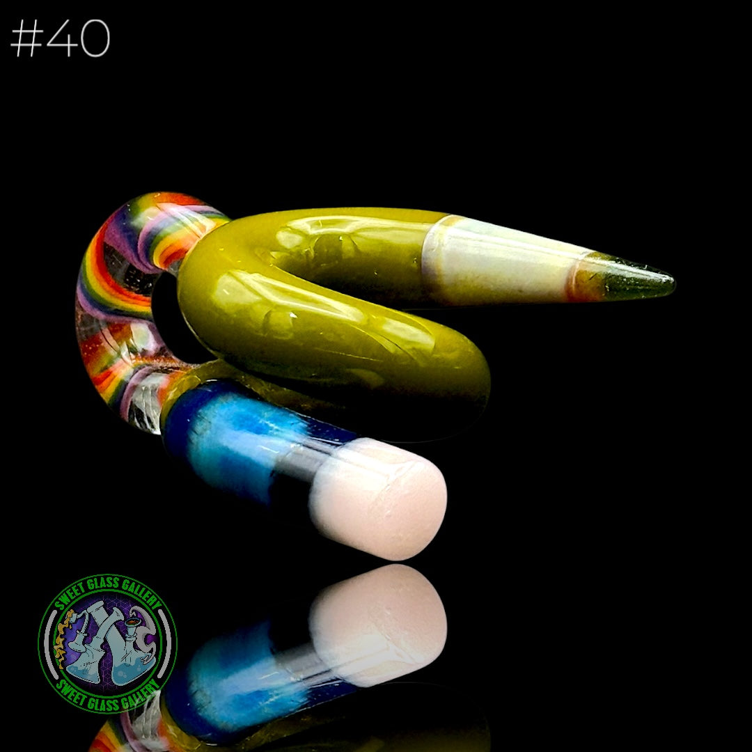Sherbet Glass - Pendant - Curly Pencil #40