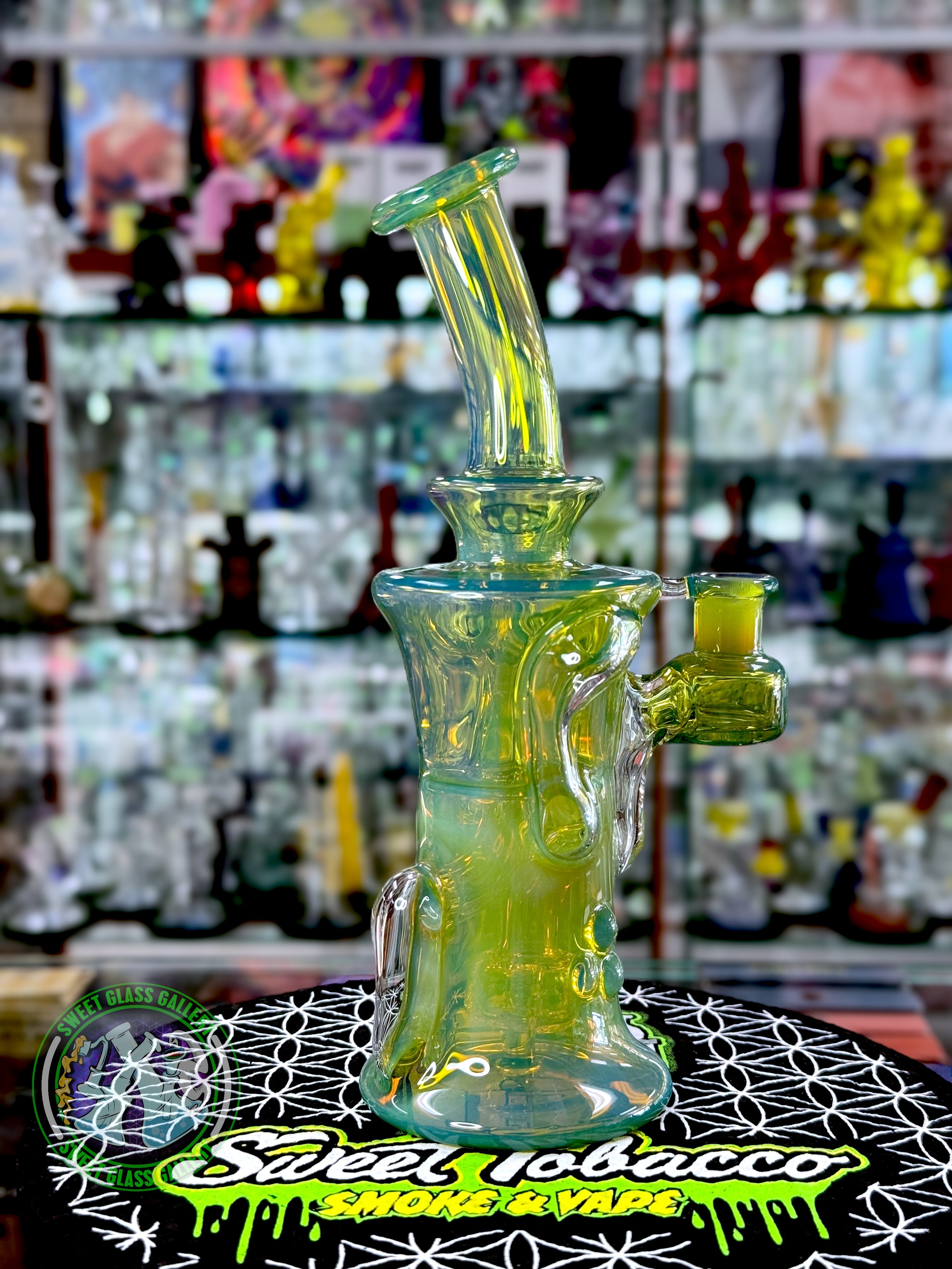 Chubby Glass By Nate - Recycler Rig