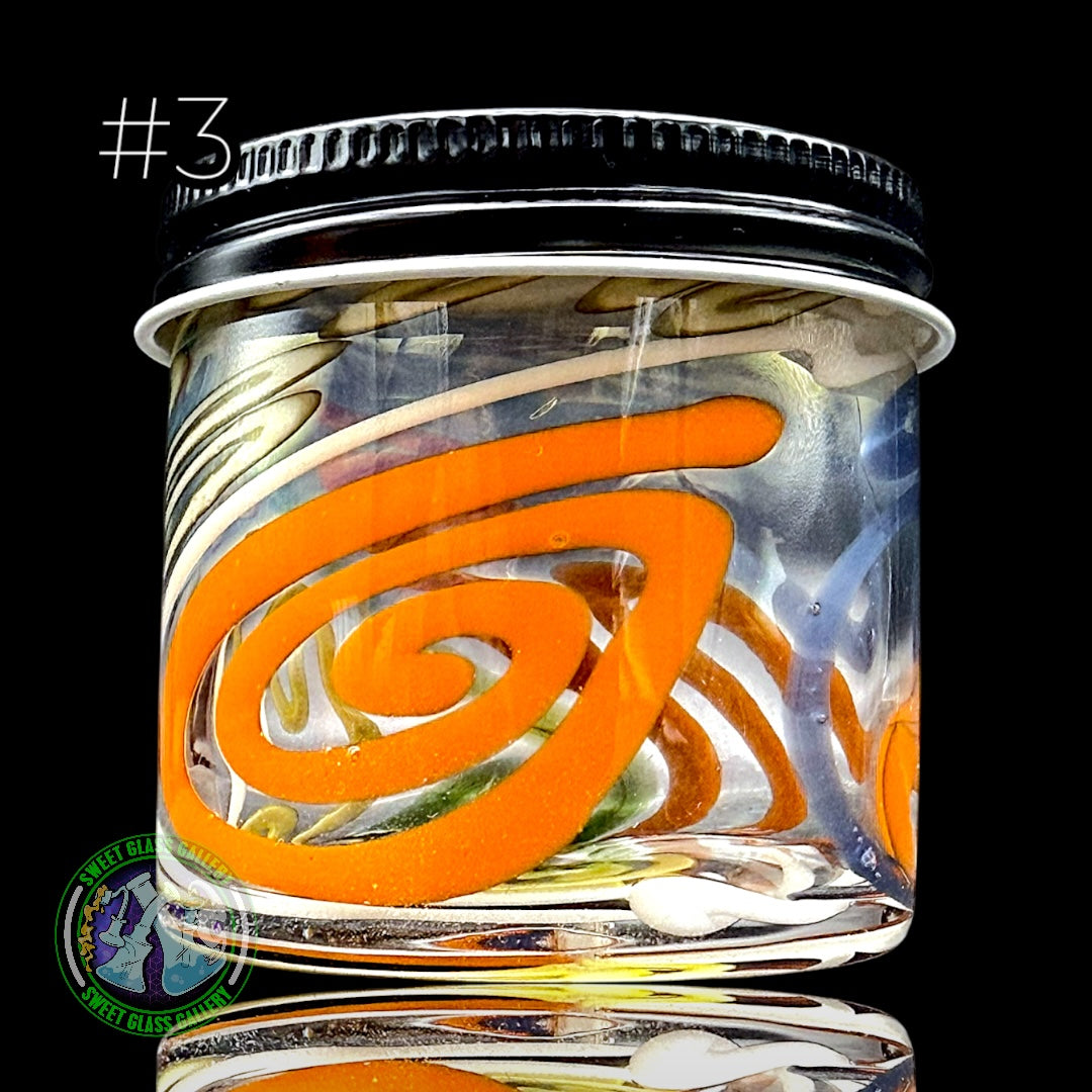 Ben’s Glass Art - Baller Jar #3 - X-Large Inside Out Tech