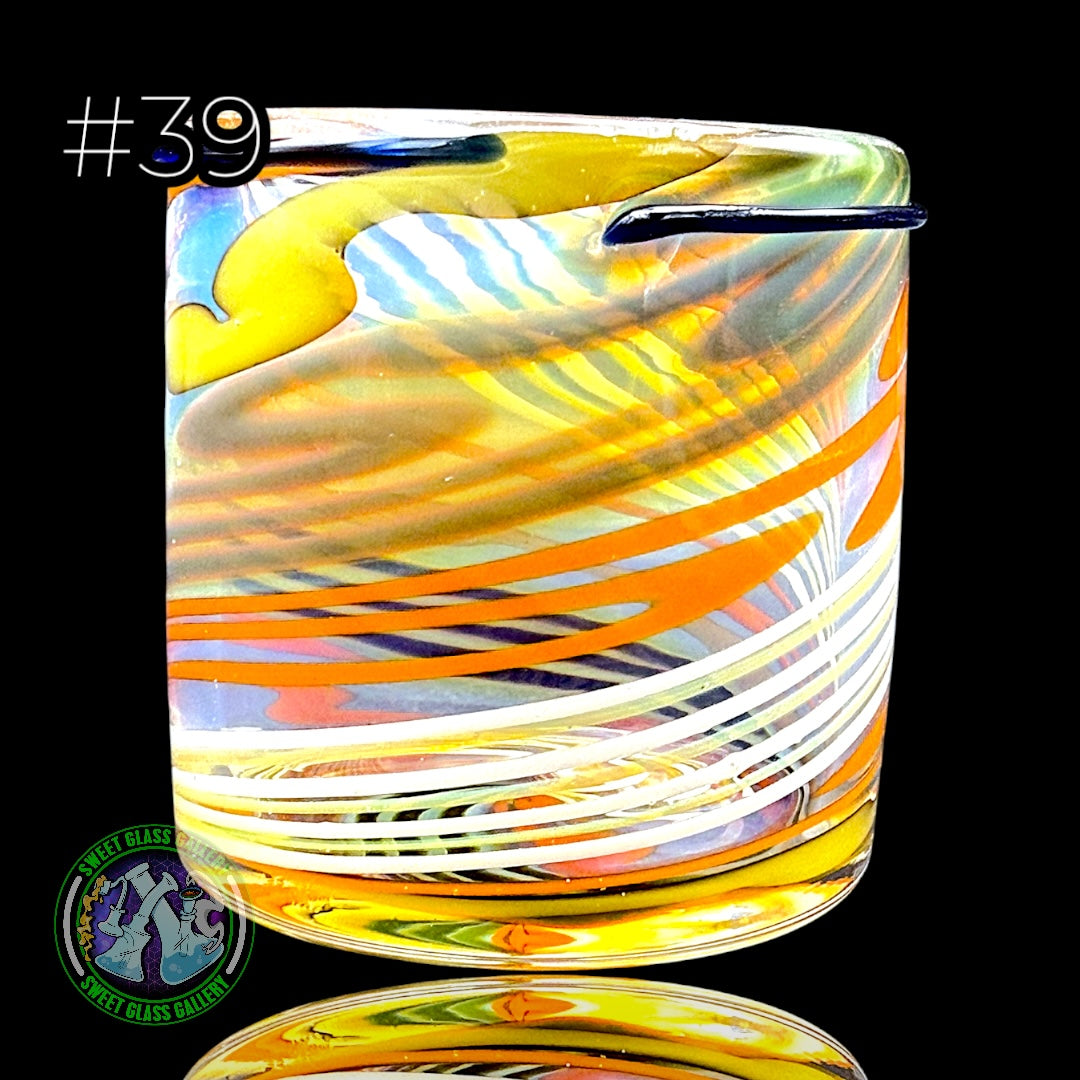 Ben’s Glass Art - Baller Jar #39 - Inside Out Tech