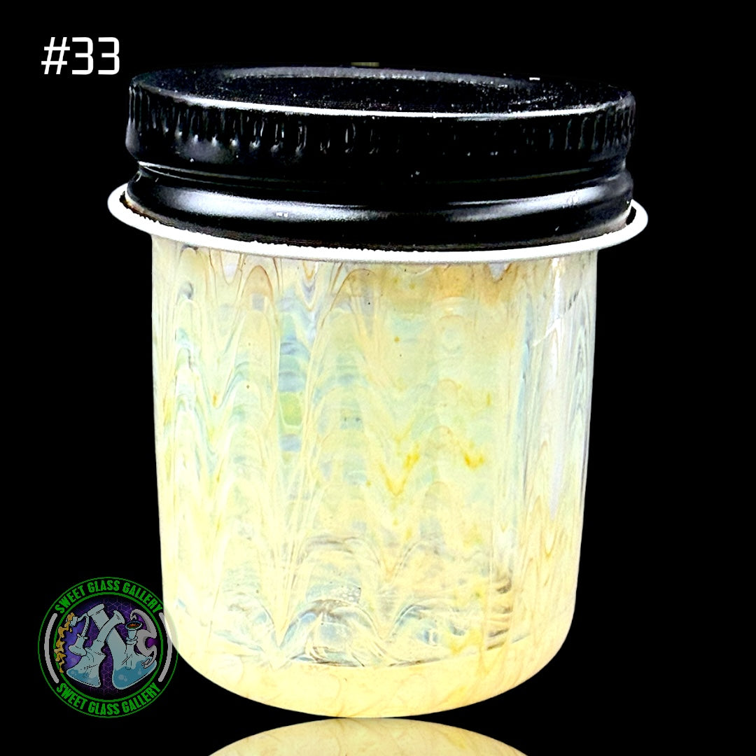 Ben’s Glass Art - Baller Jar #33 - Fume