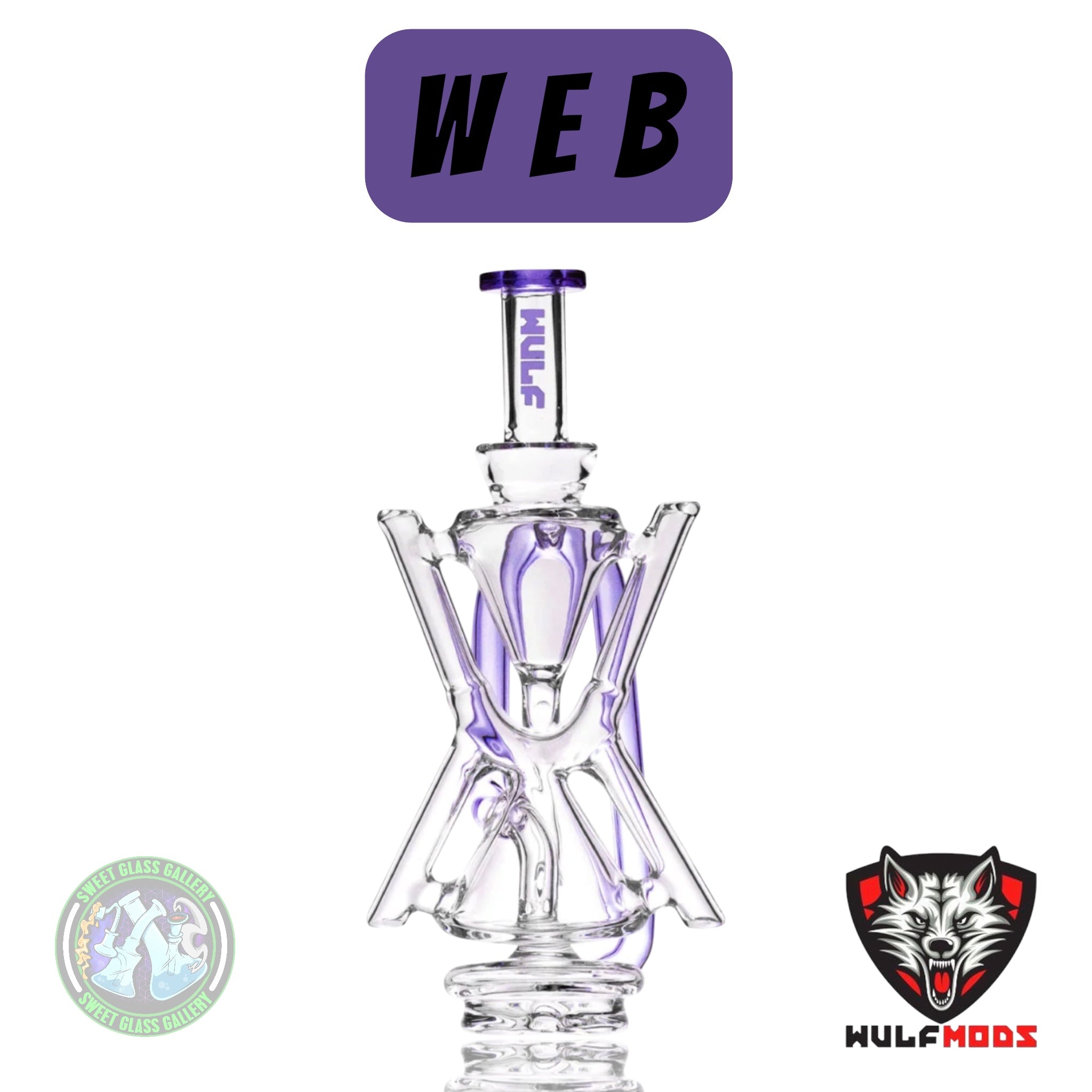Wulf Mods - Puffco Attachment - Web - Purple