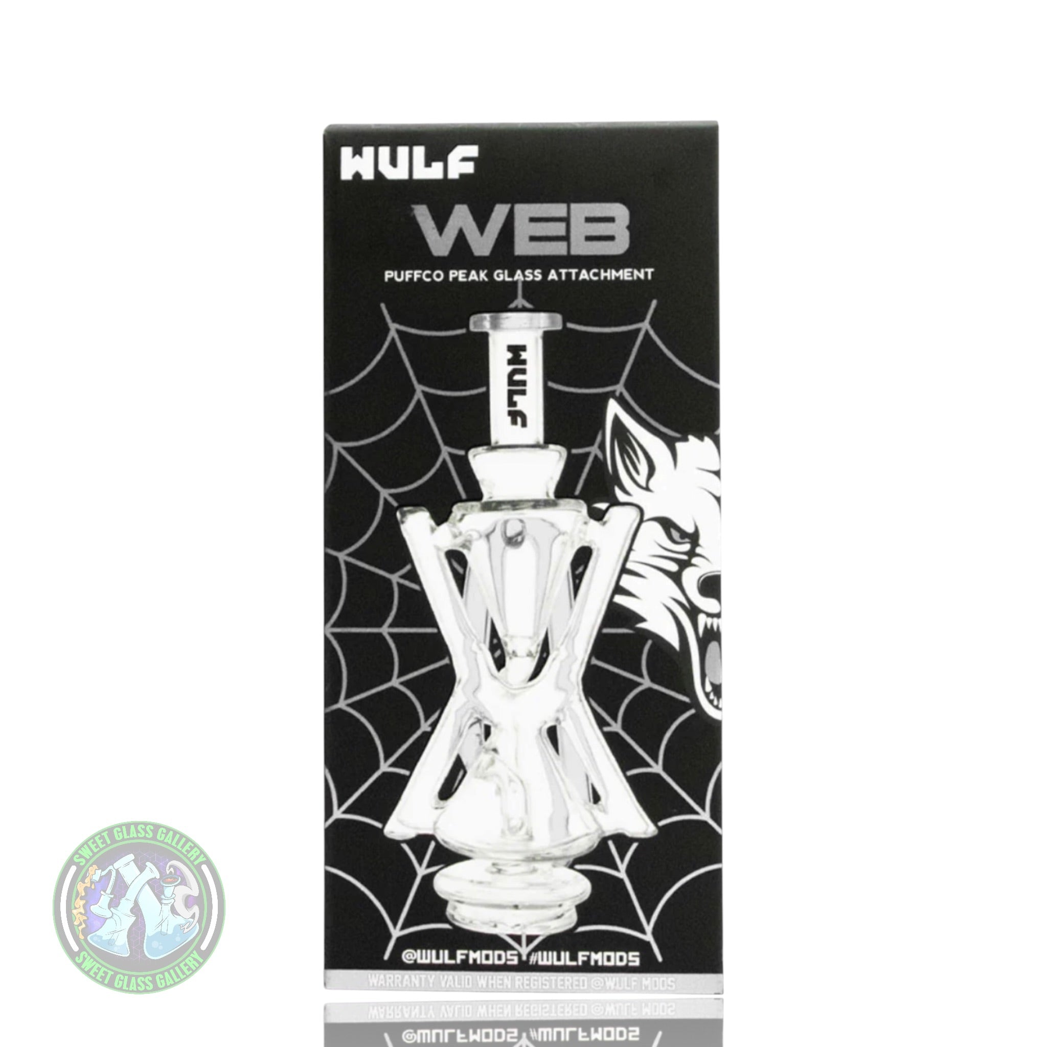 Wulf Mods - Puffco Attachment - Web - Clear
